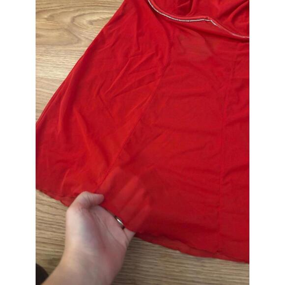 Auden Rhinestone Lingerie Dress Nightie Size Medium - Picture 5 of 12